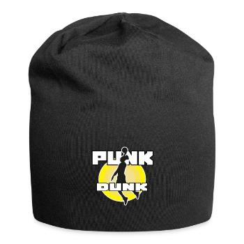 Basketball Player Sport Dunk - Jersey Beanie - black - Front