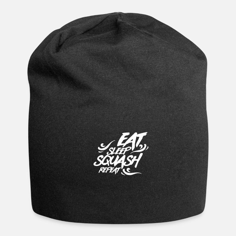 Squash Squash Squash Squash - Jersey-Beanie - Schwarz