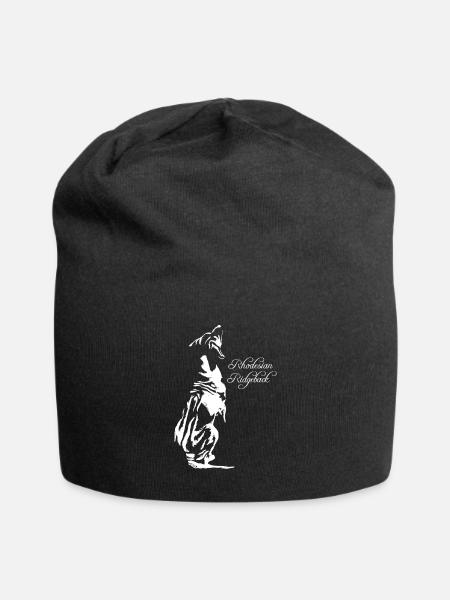 Rhodesian Ridgeback - Bonnet en jersey - noir