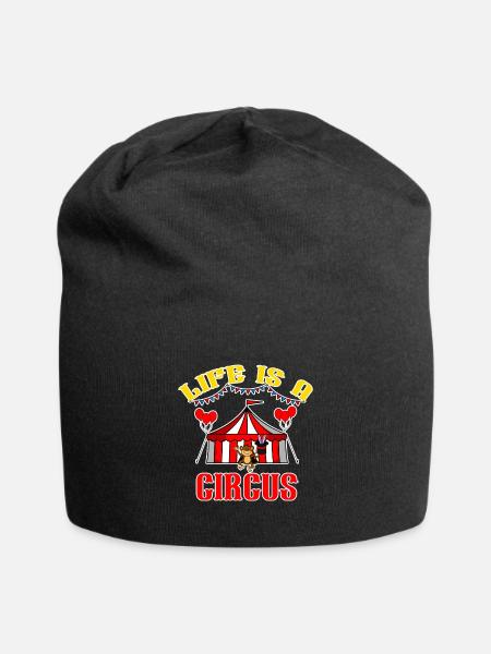 Circus life - Jersey Beanie - black