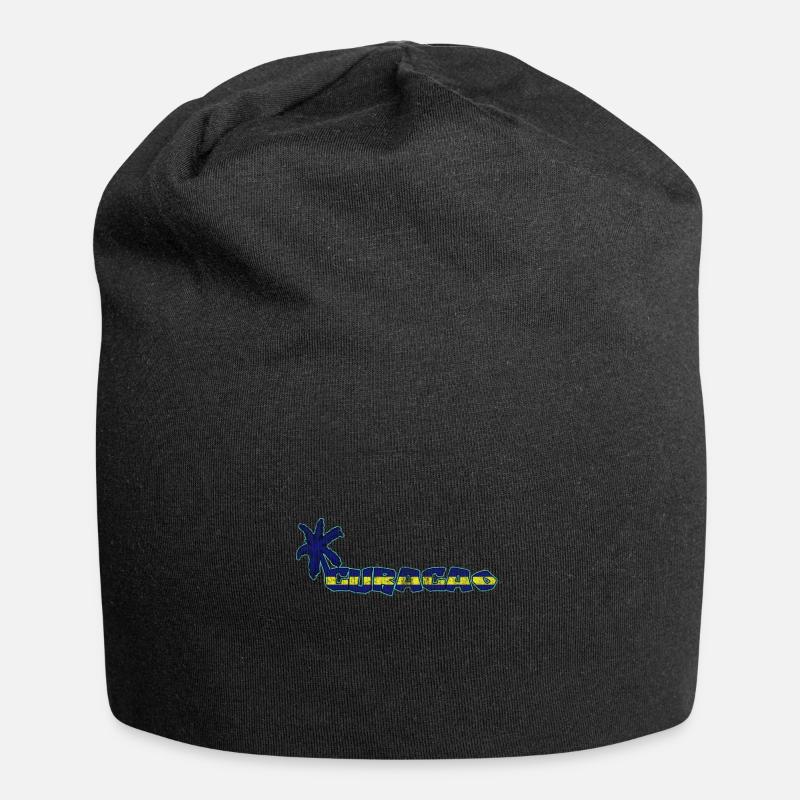 Curaçao Curacao Willemstad - Jersey-Beanie - Schwarz