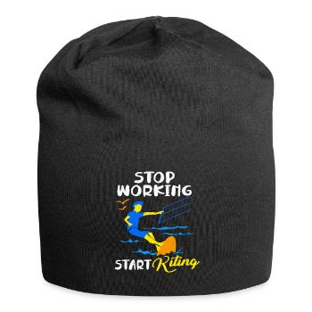 Kiteboard - Jersey Beanie - black - Front