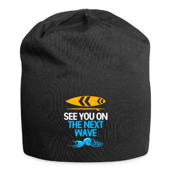 Kiteboard Kite kite-kite-cadeau kite-surf - Bonnet en jersey - noir - Devant