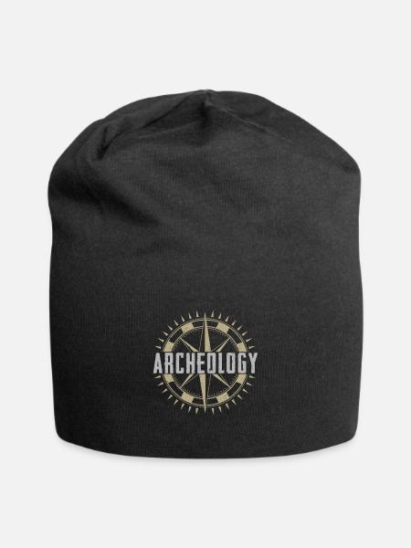 Compass cadeau d'archéologie découverte - Bonnet en jersey - noir