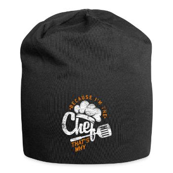 Chef chef - Bonnet en jersey - noir - Devant