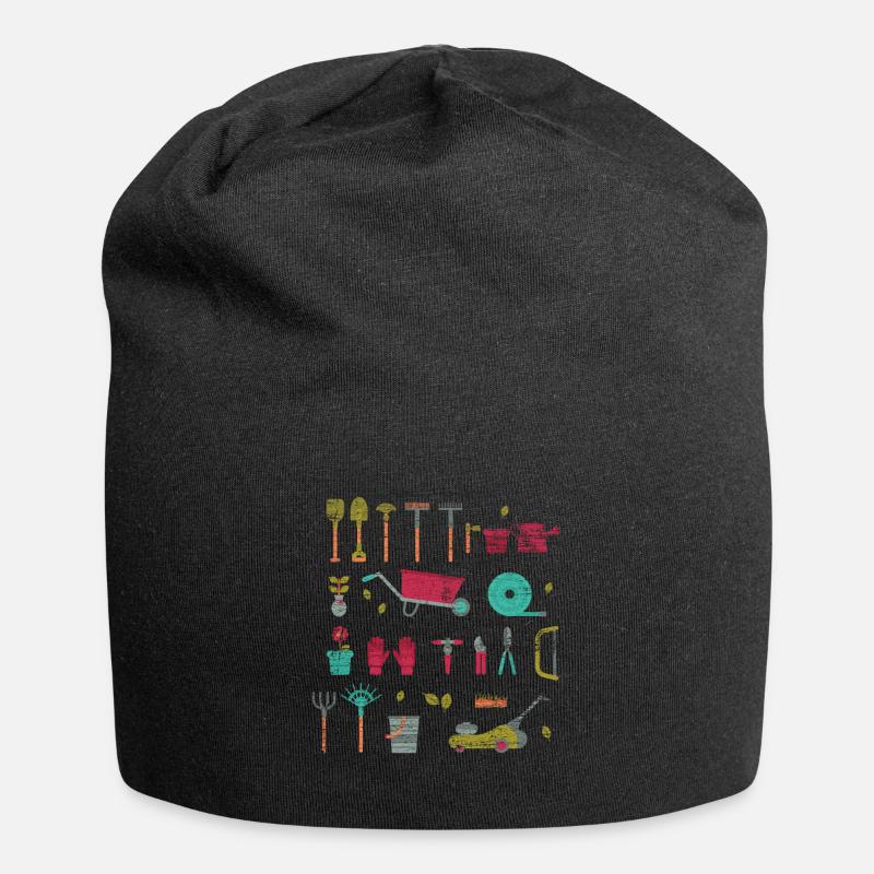 Gardener garden tool - Jersey Beanie - black