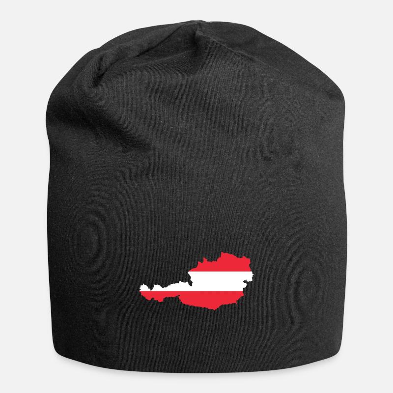 Austria - Jersey Beanie - black