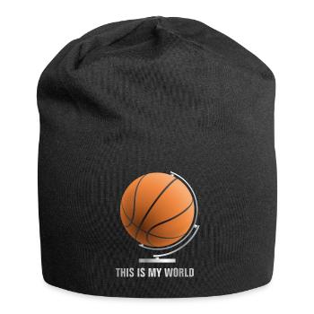 globe_world_sport_122013_basketball_b - Jersey-Beanie - Schwarz - Vorne