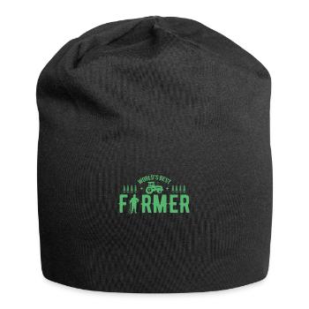 Landwirte Landleben Bauern Landwirt Bauer - Jersey-Beanie - Schwarz - Vorne