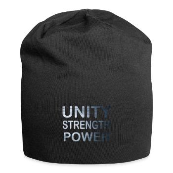 Cool & Awesome Unity Tshirt Design Unity Strength - Jersey Beanie - black - Front