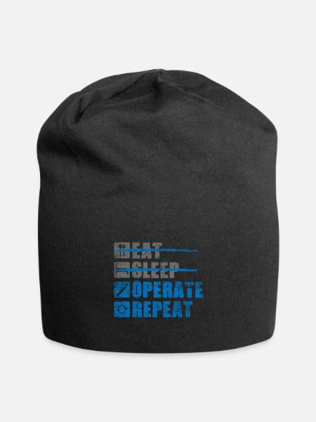 Chirurg - Jersey-Beanie - Schwarz