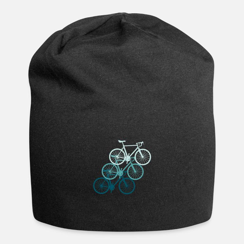 Rennrad - Jersey-Beanie - Schwarz