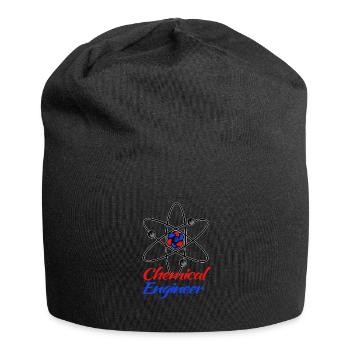 Chemischer Ingenieur Beruf Chemie Wissenschaft - Jersey-Beanie - Schwarz - Vorne