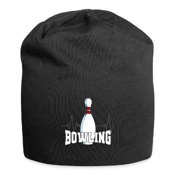 Bowling Bowling Sports Bowling - Jersey Beanie - black - Front