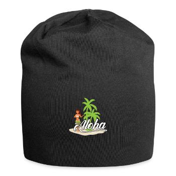 ALOHA HULA GIRL TROPICAL ISLAND - Jersey-Beanie - Schwarz - Vorne