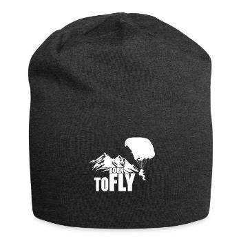 Paragleiter - Jersey-Beanie - Anthrazit - Vorne