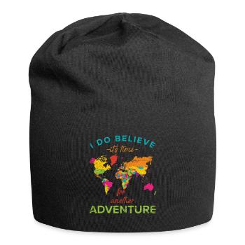 to travel - Jersey Beanie - black - Front