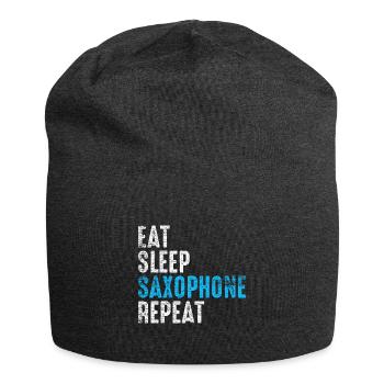 saxophone - Jersey Beanie - charcoal grey - Front