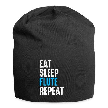 flute - Jersey Beanie - black - Front