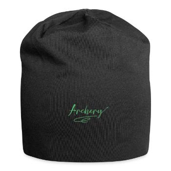 Bogenschütze Bogenschütze Bogenschütze - Jersey-Beanie - Schwarz - Vorne