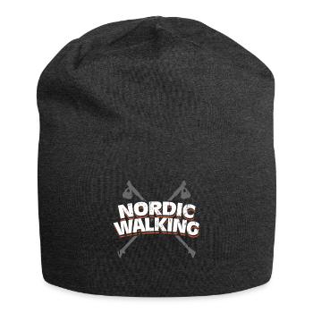 Nordic Walking - Jersey-Beanie - Anthrazit - Vorne