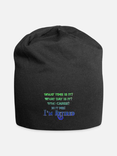 Rente Rentner - Jersey-Beanie - Schwarz