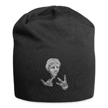 Statue Streetwear - Jersey Beanie - black - Front