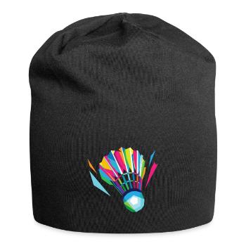 Federball Freizeit - Jersey-Beanie - Schwarz - Vorne