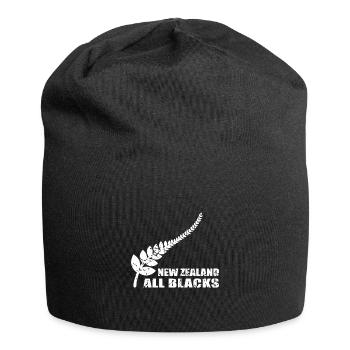Neuseeland Auckland Kultur Backpacking Geschenk - Jersey-Beanie - Schwarz - Vorne