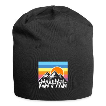 Hiking Hike - Jersey Beanie - black - Front