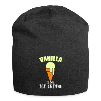 BDSM Vanilla Is For Ice Cream Daddy submissive - Jersey Beanie - charcoal grey - Front