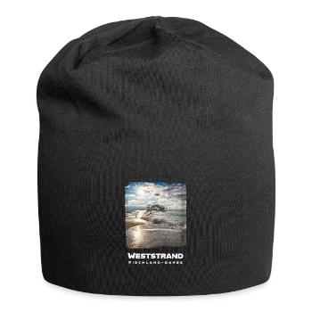 Baltic Sea Holiday Weststrand Prerow Fischland Darss - Jersey Beanie - black - Front