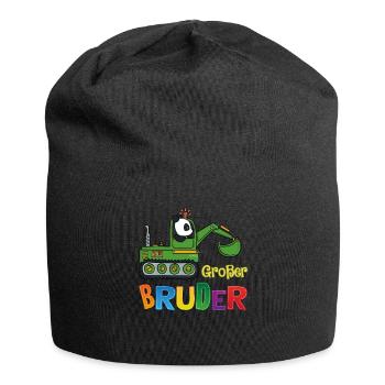 Big brother digger Panda - Jersey Beanie - black - Front