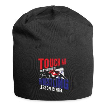 Wrestling - Jersey-Beanie - Schwarz - Vorne