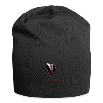 Costume élégant à motif cravate - Bonnet en jersey - noir - Devant