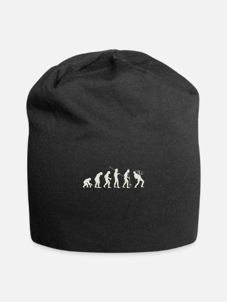 Evolution guitar - Jersey Beanie - black