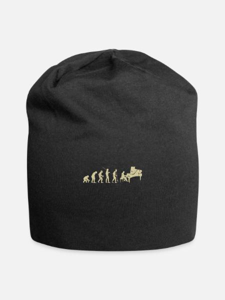 Piano Evolution - Bonnet en jersey - noir