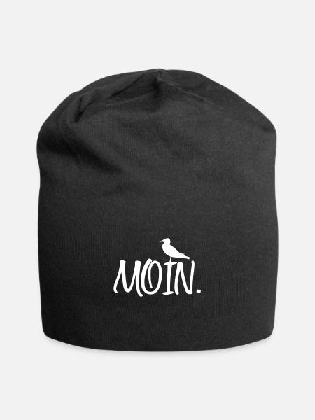 Moin - Jersey-Beanie - Schwarz