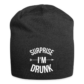 Party - Jersey-Beanie - Anthrazit - Vorne