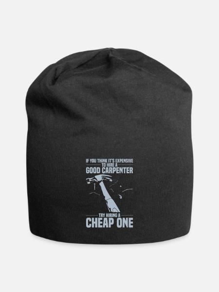 CARPENTER - Jersey Beanie - black