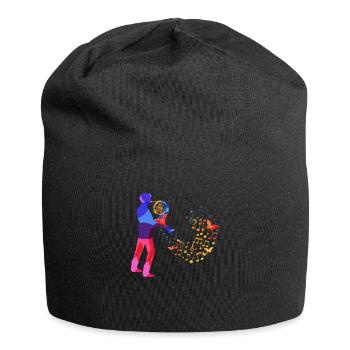 Musicien cor français Musicien corne chemise pour cor - Bonnet en jersey - noir - Devant