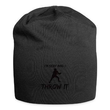 Frisbee Disc Discgolf Ultimate Frisbee - Bonnet en jersey - noir - Devant