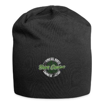 Camino Del Norte Pilgern - Jersey-Beanie - Schwarz - Vorne