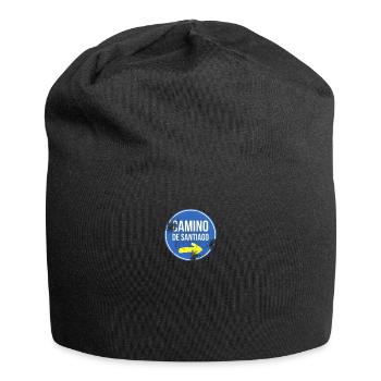 Camino Pilgrimage Route - Jersey Beanie - black - Front
