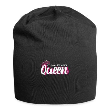 Camping Queen Camperin Camper - Bonnet en jersey - noir - Devant