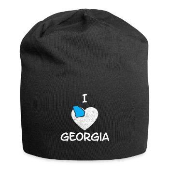 Géorgie - Bonnet en jersey - noir - Devant