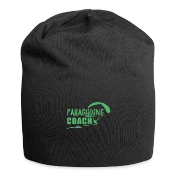 Paragliding Paragliding Paragliding Paragliding - Jersey Beanie - black - Front