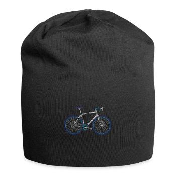 Fahrrad - Jersey-Beanie - Schwarz - Vorne