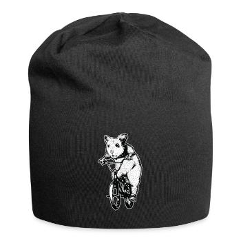 Fahrrad - Jersey-Beanie - Schwarz - Vorne