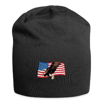 America Eagle - Jersey Beanie - black - Front